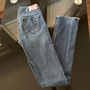 Women’s True Religion Jeans size 25 “Johnny Big T”